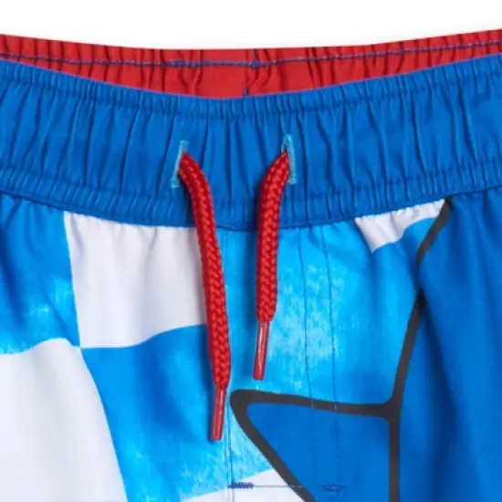 SEGA Sonic the Hedgehog Knuckles Tails Swim Trunks Bathing Suit Little Kid to Big Kid  image {5}