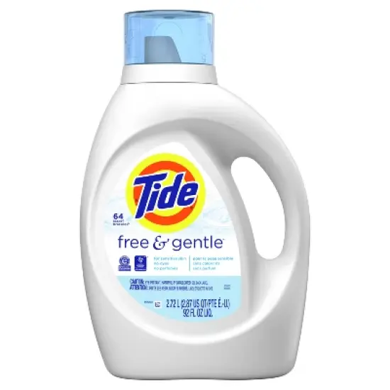 Tide Free Liquid Laundry Detergent - 92 fl oz image {1}