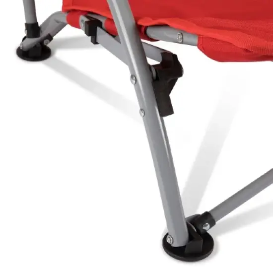 Picnic Time Tranquility Portable Beach Chair - Red image {7}