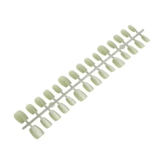 Unique Bargains Women's Full Coverage Fake Nails XS Grass Green 1 Pc image {5}