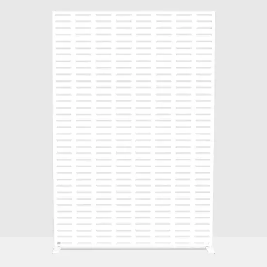 PexFix 72 in. H x 47 in. W Outdoor Metal Privacy Screen Garden Fence Wall Applique image {2}