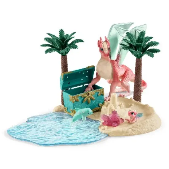Schleich Dragon Island with Treasure image {3}