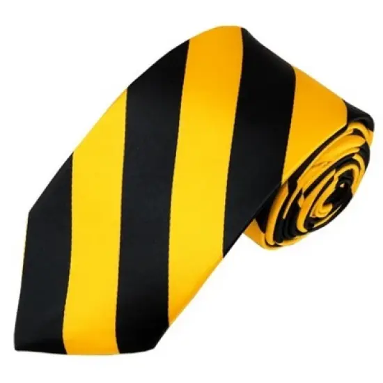 Men's 2.75 W And 58 L Inch With 0.75 Inch Stripe Width College Stripe Slim Woven Necktie image {25}