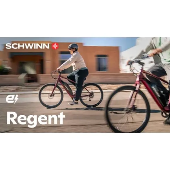 Schwinn Regent 27.5" Adult Hybrid Bike - Dark Red image {14}