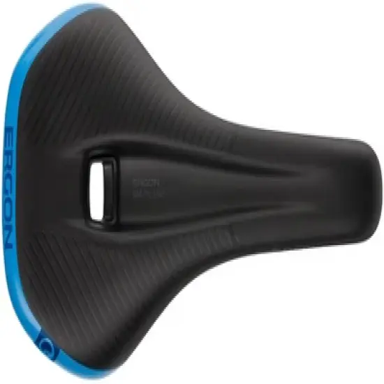 Ergon SM Pro Saddle - Midsummer Blue Rail Material: Titanium Men's Size: S/M image {1}