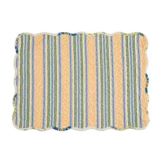 C&F Home Cotton Machine Washable Reversible Placemats image {3}