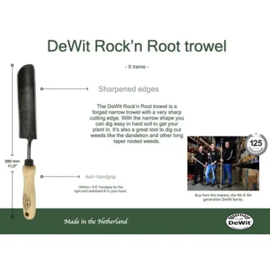 Tierra Garden Rock N Root Trowel image {1}