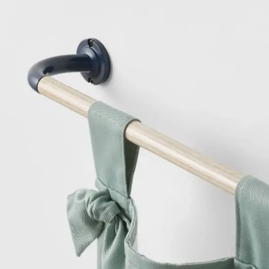 Blackout Kids' Curtain Rod Navy - Pillowfort&trade; image {2}