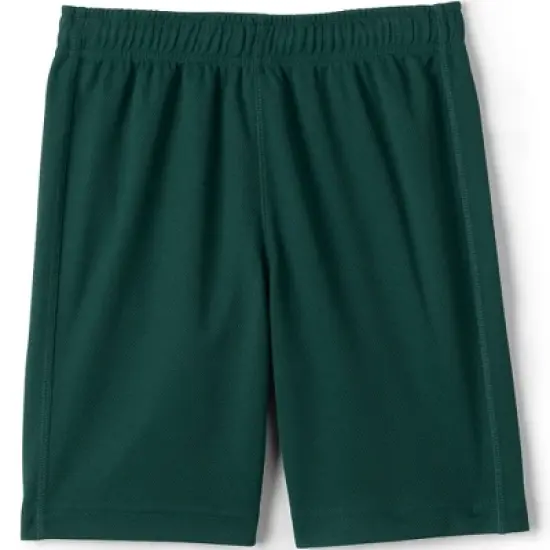 Lands' End School Uniform Boys Mesh Gym Shorts image {6}