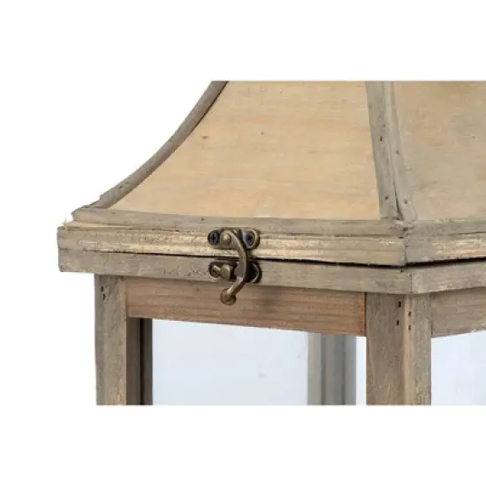 A&B Home 2pc Ivona Garden Outdoor Candle Lanterns - White image {2}