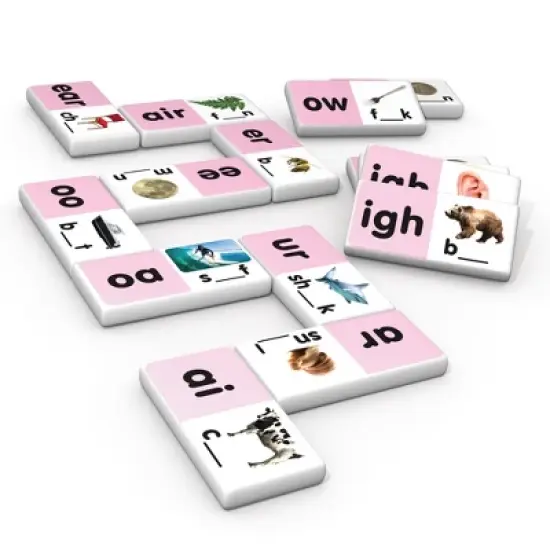 Junior Learning Long Vowels Dominoes, 2 Sets image {2}