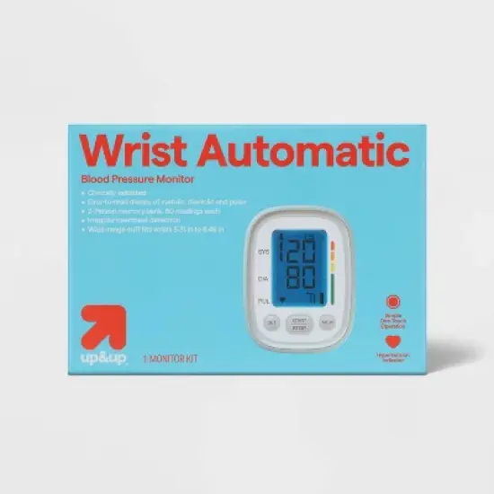Wrist Blood Pressure Monitor - up&up&trade; image {3}