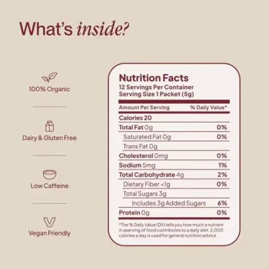 Morning Made Caramel Blend Chai Latte - 2.16oz/12ct image {4}