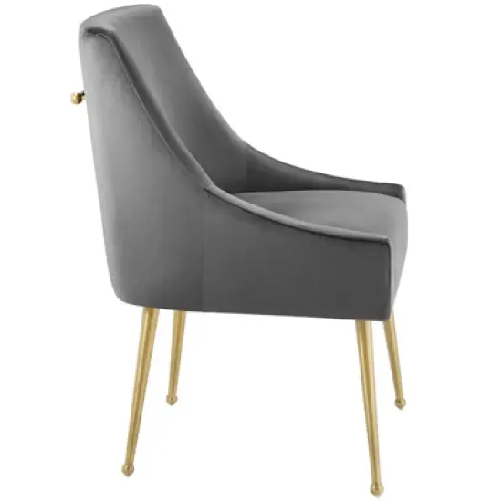 Discern Upholstered Performance Velvet Dining Chair - Modway image {2}