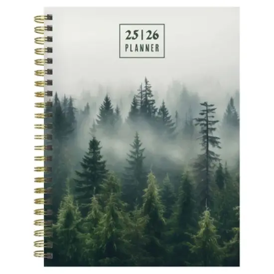 TF Publishing July 2025 - June 2026 Mystic Forest Medium Weekly Monthly Planner image {8}