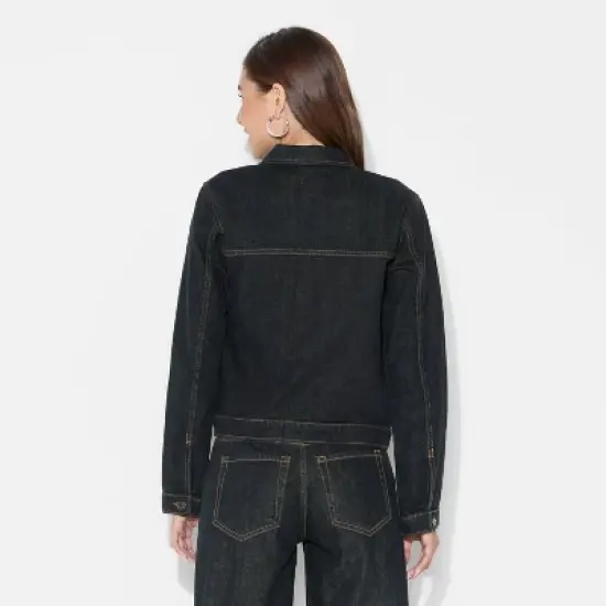 Women's Denim Utility Jacket - Wild Fable&trade; image {2}