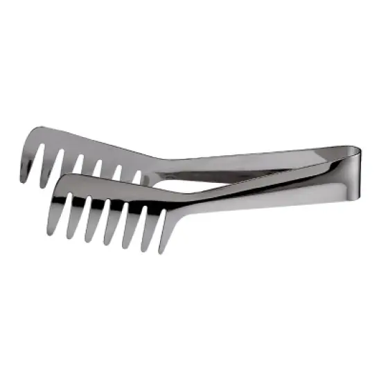 Winco Spaghetti Tongs, Mirror Finish Stainless Steel, 8? image {2}