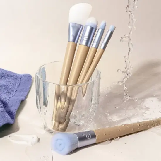 EcoTools Hydro Glow Skincare Brush Kit - 5pc image {5}