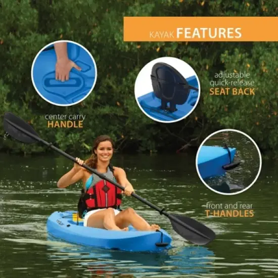 Lifetime Lotus 80 Sit-On-Top Kayak - Blue - 90112 image {4}