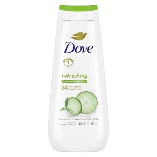 Dove Body Wash Refreshing Cucumber and Green Tea, 11 oz image {7}