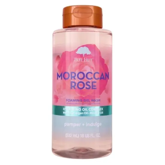 Tree Hut Moroccan Rose Foaming Gel Body Wash - 18 fl oz image {12}