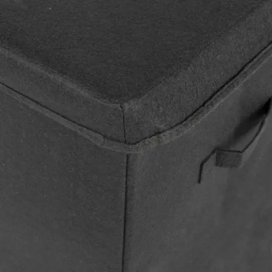 Sammy & Lou Printed Felt Toy Chest - Black image {3}