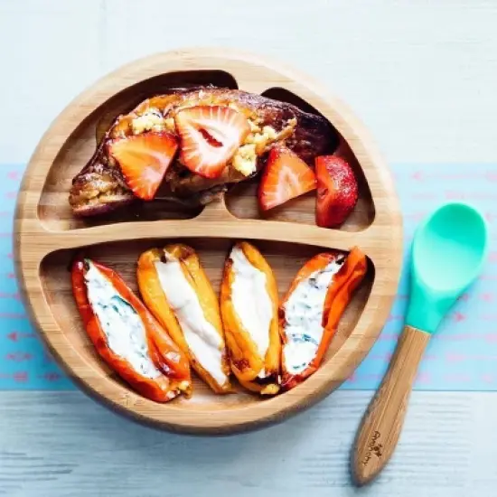 Avanchy Bamboo Baby Plate image {1}