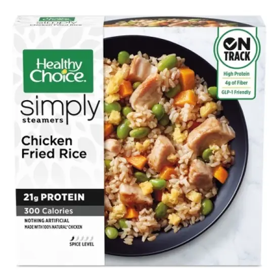 Healthy Choice Simply Steamers Frozen Chicken Fried Rice - 10oz image {7}