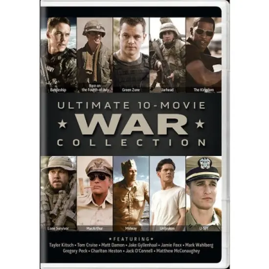 Ultimate 10-Movie War Collection (DVD) image {1}