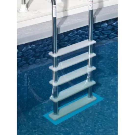 2) Hydro Tools Swimline 87951 9x24" Vinyl Protective Swimming Pool Ladder Mats image {4}