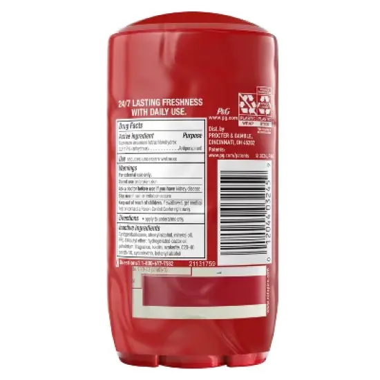 Old Spice Deep Sea Solid Antiperspirant & Deodorant for Men - Sea Mineral Scent - 2.6oz/2pk image {9}