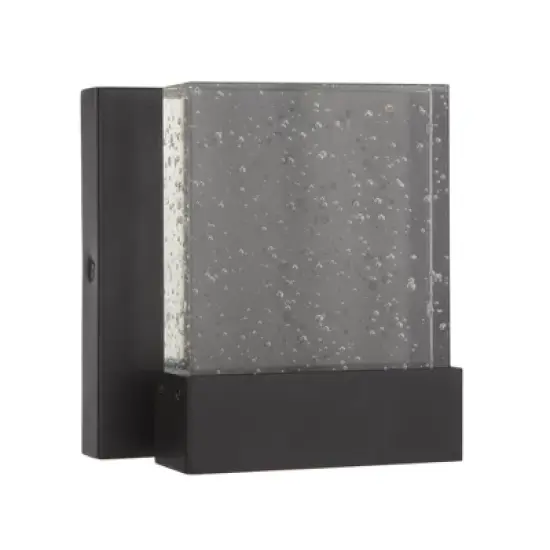 Craftmade Lighting Aria II 1 - Light Wall Light in  Textured Black image {4}