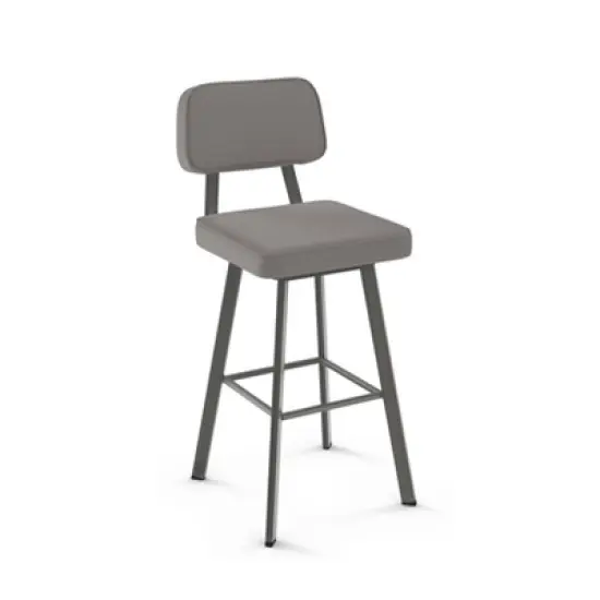 26.75" Clarkson Swivel Counter Height Barstool - Amisco image {9}