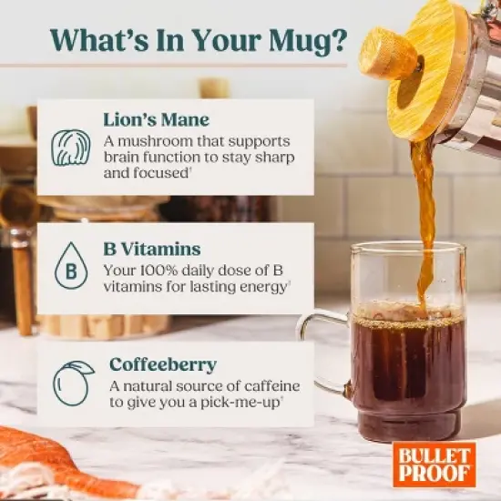 Bulletproof The High Achiever Ground Coffee - 10oz image {4}