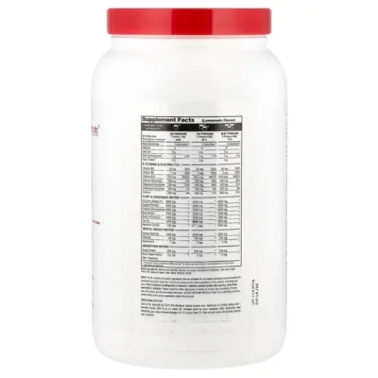 Metabolic Nutrition P.S.P. Physique Stimulating PreWorkout 672g Zero Sugar Caffeine Free (Lemonade) image {1}
