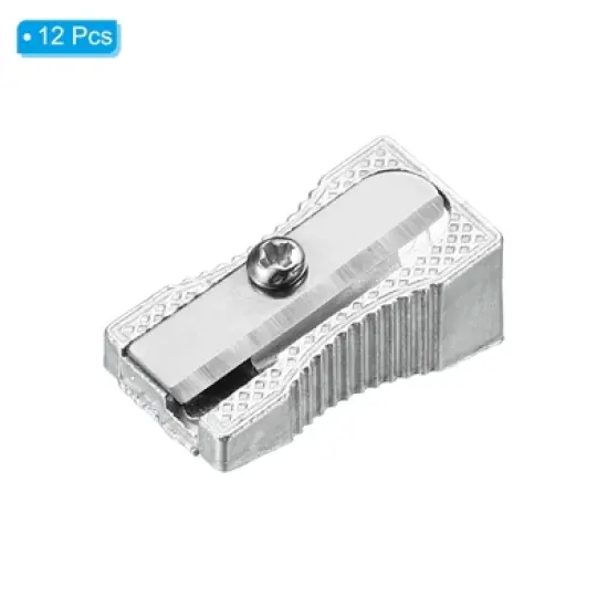 Unique Bargains Office Classroom Art Painting Mini Manual Pencil Sharpener with Single Hole image {2}