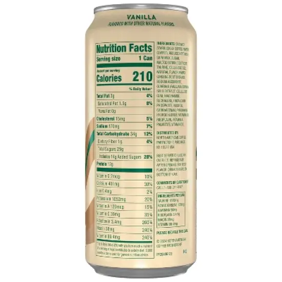 Starbucks Doubleshot Energy Vanilla Fortified Energy Coffee Drink - 15 fl oz Can image {2}