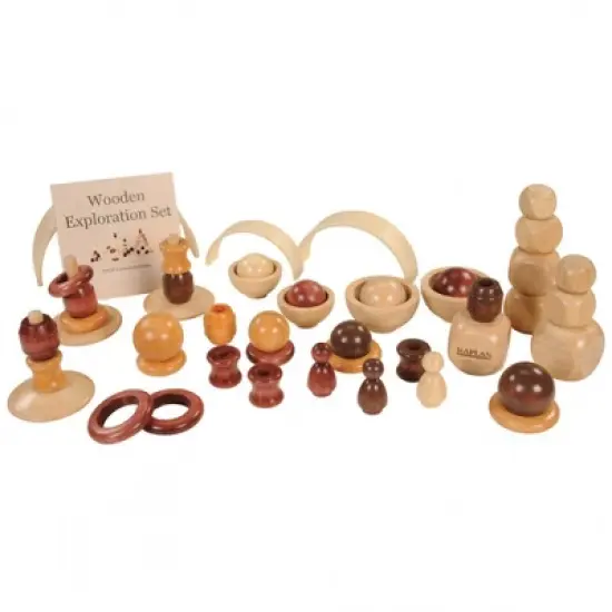 Kaplan Early Learning  Toddler Wooden Exploration Set image {1}