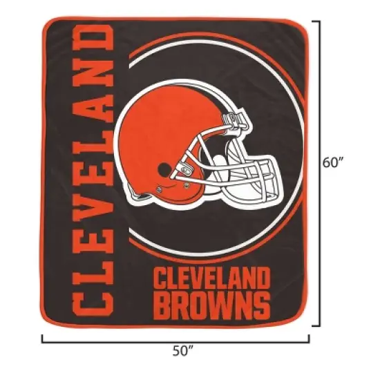 NFL Cleveland Browns Keep It Simple Ultra Soft Blanket image {2}