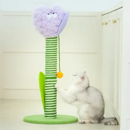 ZEZE Tulip Cat Scratching Post image {3}