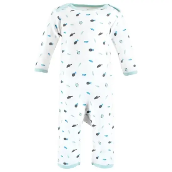 Touched by Nature Organic Cotton Coveralls, Endangered Sea Turtle image {3}