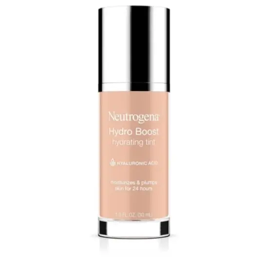 Neutrogena Hydro Boost Hydrating Tint Foundation with Hyaluronic Acid - 1 fl oz image {7}