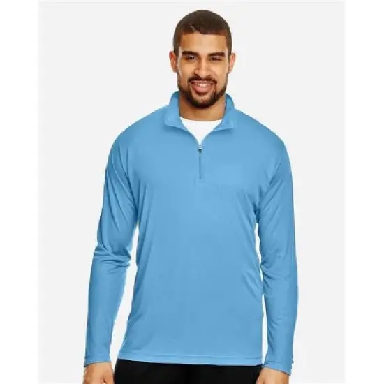 EG PRO Men Pullover Quarter Zip Athletic Zone Performance image {3}