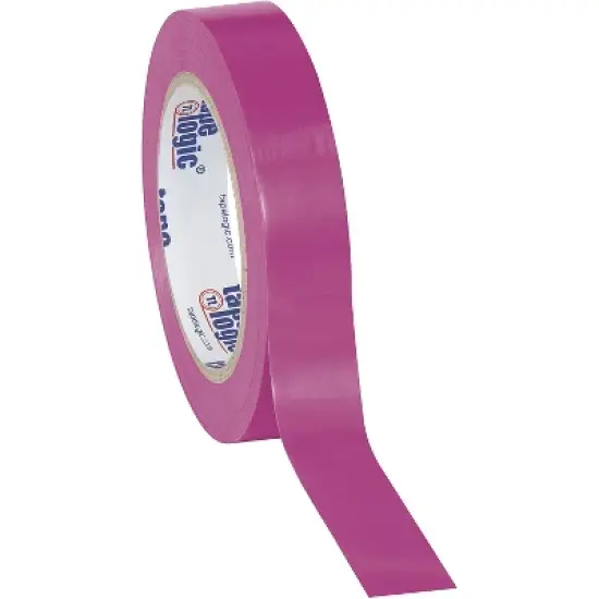 Tape Logic Solid Vinyl Safety Tape 6.0 Mil 1" x 36 yds Purple 3/Case T91363PKP image {1}