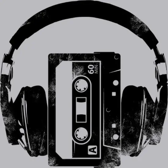 Men's Design By Humans Music for Life By clingcling Tank Top image {1}