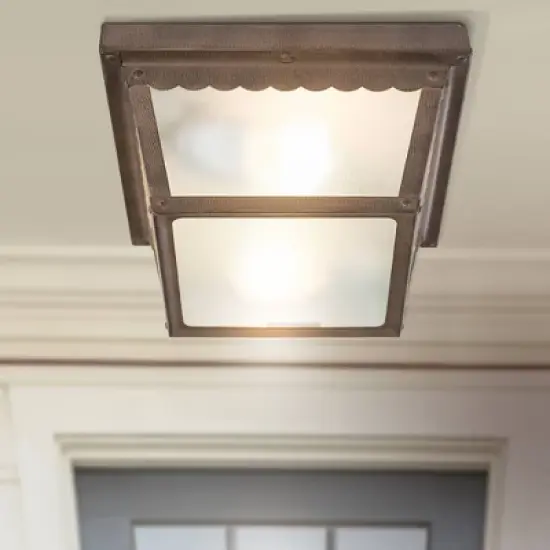 Yosemite Two Lights Exterior Lighting Dark Brown image {3}