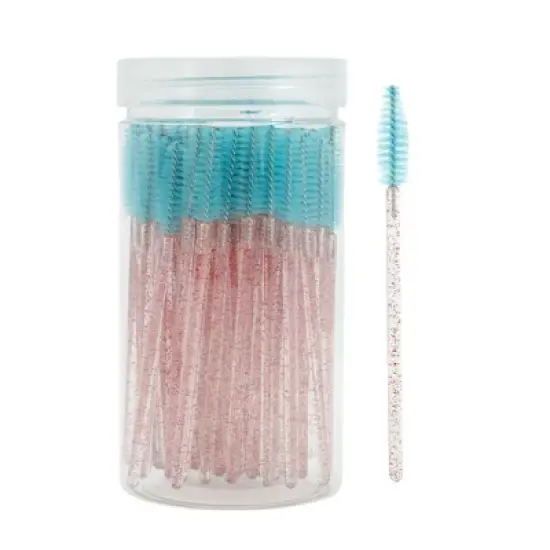 Unique Bargains Portable Eyelash Brush 100 Pcs image {10}