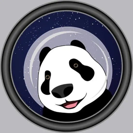 Men's Design By Humans Cosmopanda By Alpri Tank Top image {1}