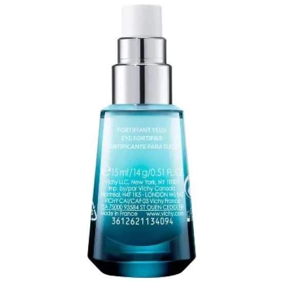 Vichy Mineral 89 Fortifying Eye Serum with Hyaluronic Acid, Hydrating Daily Eye Gel Cream - 0.51 fl oz image {4}