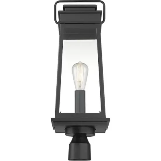 Savoy House Boone 1 - Light Post Light in  Matte Black image {2}